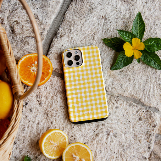 Tuscan Sun - Yellow Plaid iPhone 7 Plus / 8 Plus Case 11
