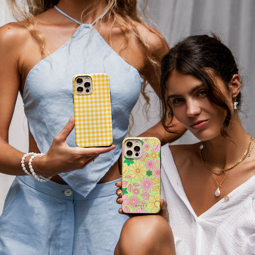Tuscan Sun - Yellow Plaid iPhone 7 Plus / 8 Plus Case 13