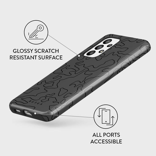Black Rock - Samsung Galaxy A73 Case 3