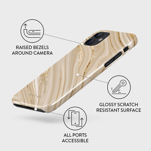 Full Glam - Beige iPhone 12 Mini Case 3