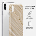 Full Glam - Beige iPhone X / XS Case 2
