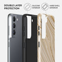 Full Glam - Beige Samsung Galaxy S21 Case 6