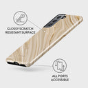 Full Glam - Beige Samsung Galaxy S21 Case 7