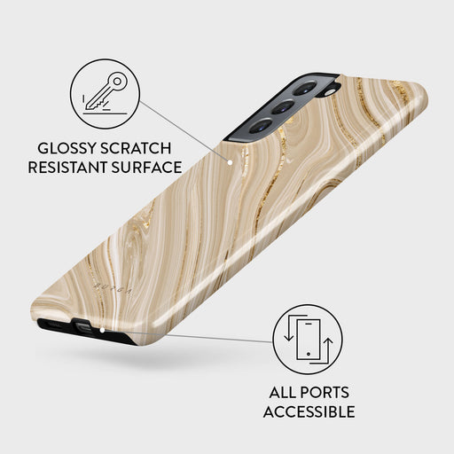 Full Glam - Beige Samsung Galaxy S21 Case 7