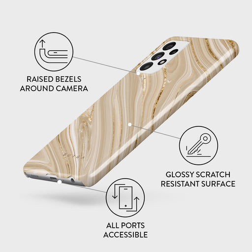 Full Glam - Beige Samsung Galaxy A52 / A52S 4G / 5G Case 3