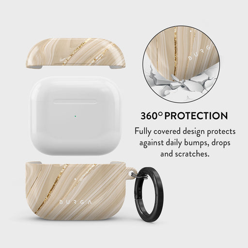 Full Glam - Beige AirPods 3 Case 2