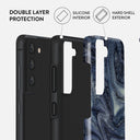 Navy Trench - Blue Samsung Galaxy S21 FE Case 2