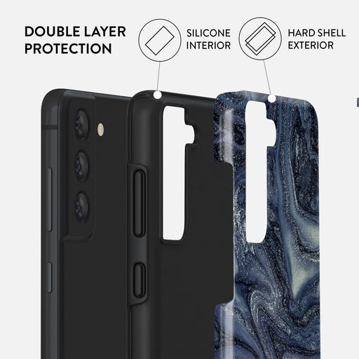 Navy Trench - Blue Samsung Galaxy S21 FE Case 2