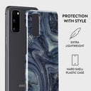 Navy Trench - Blue Samsung Galaxy S20 4G / 5G Case 2