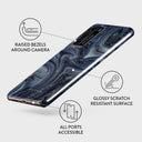 Navy Trench - Blue Huawei P40 Case 3