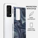 Navy Trench - Blue Huawei P40 Pro Plus Case 2