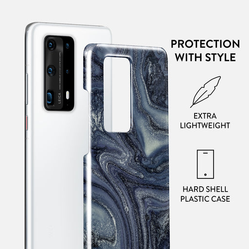 Navy Trench - Blue Huawei P40 Pro Plus Case 2