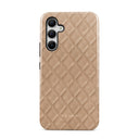 Simply Cream - Quilted Samsung Galaxy A54 Case 1