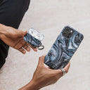 Navy Trench - Blue Huawei P40 Case 7