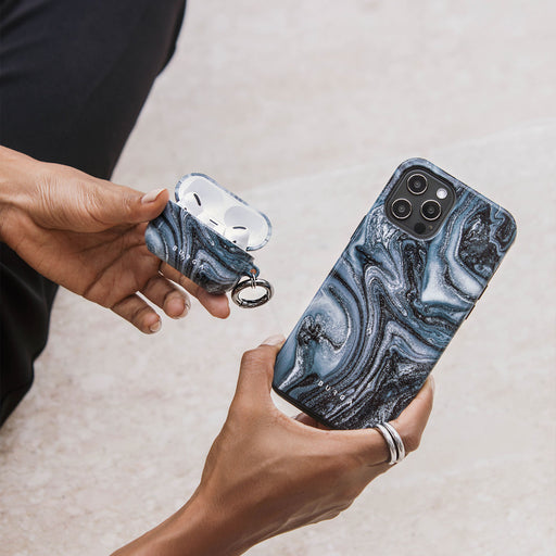 Navy Trench - Blue Huawei P40 Case 7