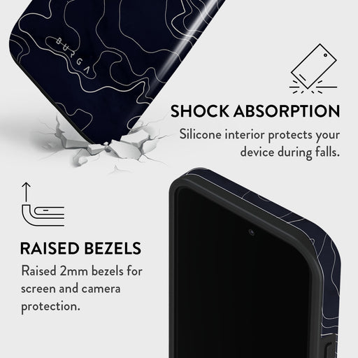 Drifting Shores - Line Art iPhone 14 Pro Case 8