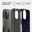 Drifting Shores - Line Art iPhone 12 Pro Case 6