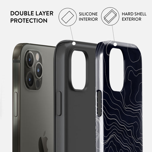 Drifting Shores - Line Art iPhone 12 Pro Case 6