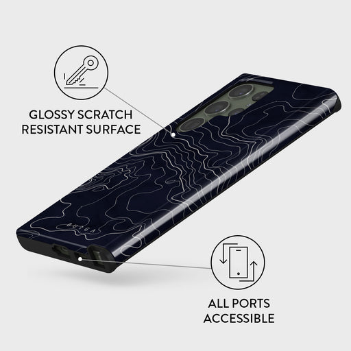 Drifting Shores - Line Art Samsung Galaxy S23 Ultra Case 7