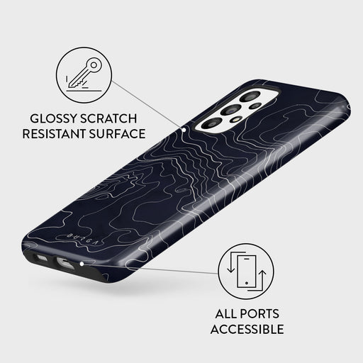Drifting Shores - Line Art Samsung Galaxy A73 Case 3