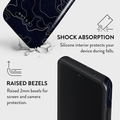Drifting Shores - Line Art Samsung Galaxy A73 Case 4