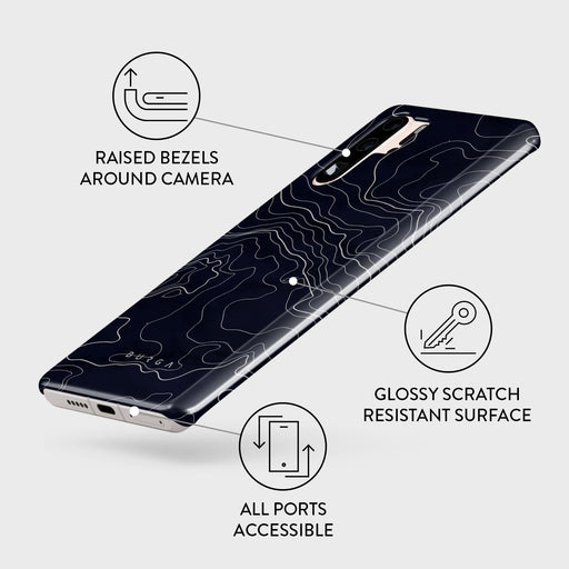 Drifting Shores - Line Art Huawei P30 Pro Case 3