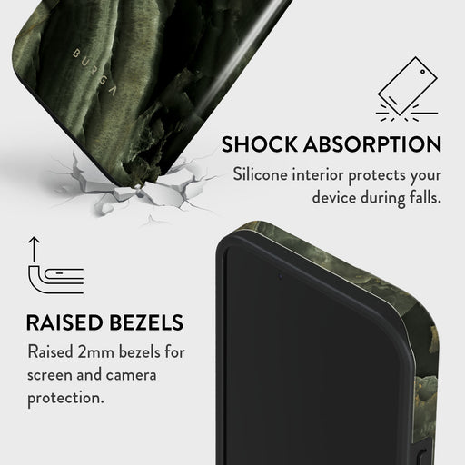 Misty Forest - Green Marble iPhone 13 Case 8