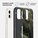 Misty Forest - Green Marble iPhone 11 Case 6