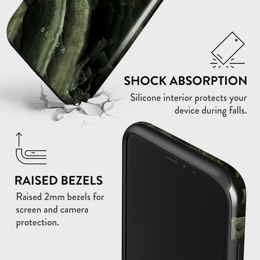Misty Forest - Green Marble iPhone 11 Case 8