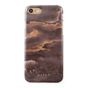 Fire Wood - Brown Marble iPhone SE (2022) Case