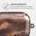 Fire Wood - Brown Marble AirPods Pro Case 4