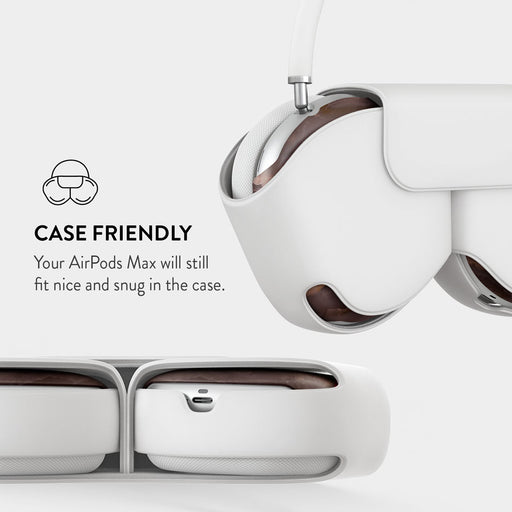 Fire Wood - Brown Marble AirPods Max Case 5