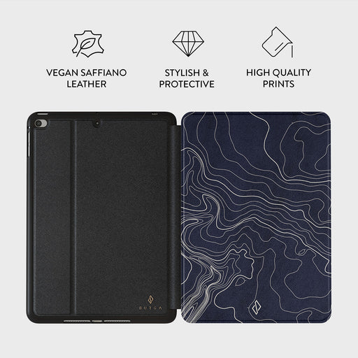Drifting Shores - Line Art iPad Mini 7.9 (5th Gen) Case 3