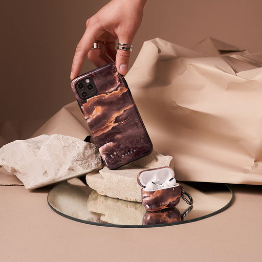 Fire Wood - Brown Marble Xiaomi Redmi Note 10 Pro Case 8