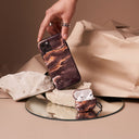 Fire Wood - Brown Marble iPhone 13 Case 27