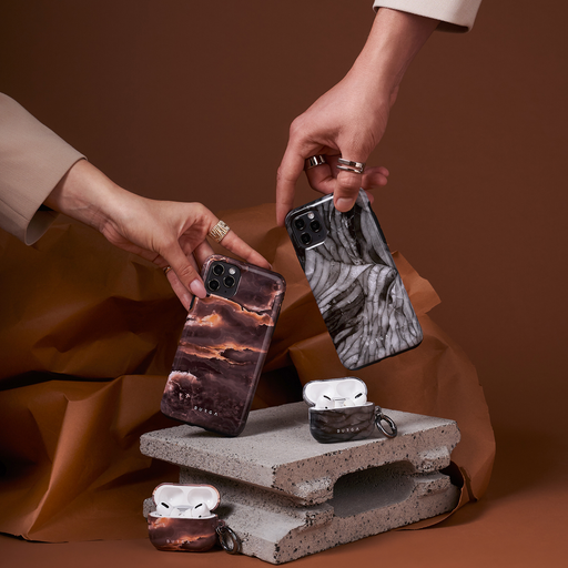 Fire Wood - Brown Marble AirPods Pro Case 7