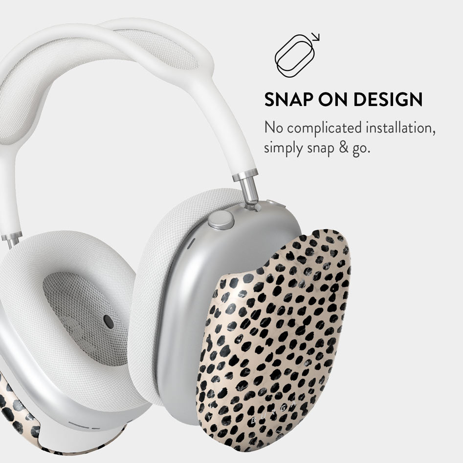 Almond Latte - Cute Apple AirPods Max Case Cover | BURGA