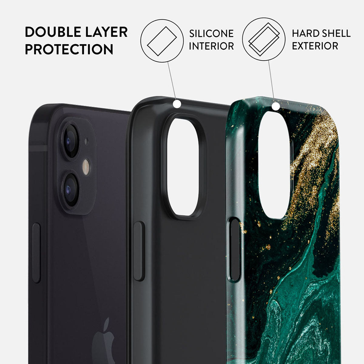 Emerald Pool - Elegant iPhone 12 Case | BURGA