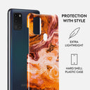 Pumpkin Spice - Orange Samsung Galaxy A21s 4G Case 2