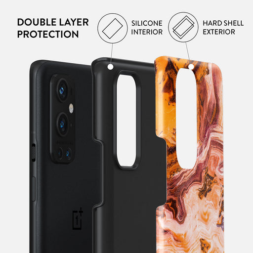 Pumpkin Spice - Orange OnePlus 9 Pro Case 2