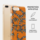 Bitter Apricot - Snake iPhone 7 Plus / 8 Plus Case 2