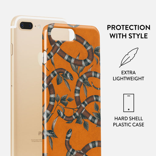 Bitter Apricot - Snake iPhone 7 Plus / 8 Plus Case 2
