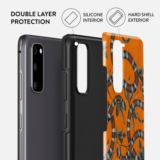 Bitter Apricot - Snake Samsung Galaxy S20 4G / 5G Case 6