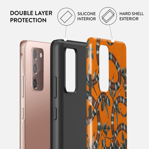 Bitter Apricot - Snake Samsung Galaxy Note 20 4G / 5G Case 6