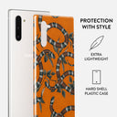 Bitter Apricot - Snake Samsung Galaxy Note 10 Case 2