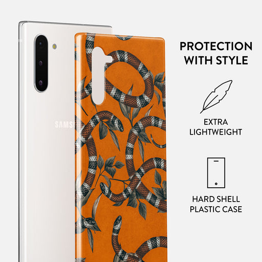 Bitter Apricot - Snake Samsung Galaxy Note 10 Case 2