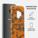 Bitter Apricot - Snake Samsung Galaxy S9 Case 2