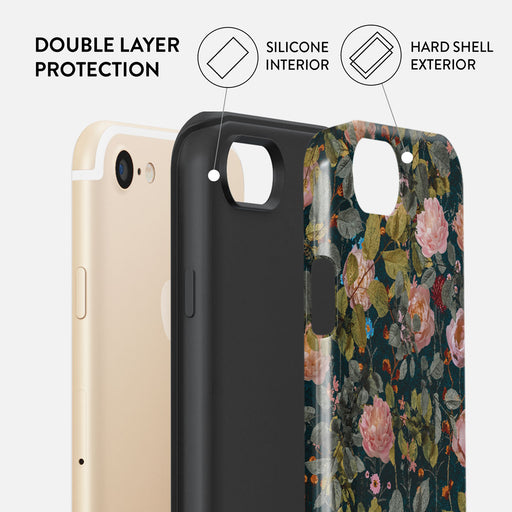 Bloomy Garden - Vintage iPhone SE (2022) Case 6