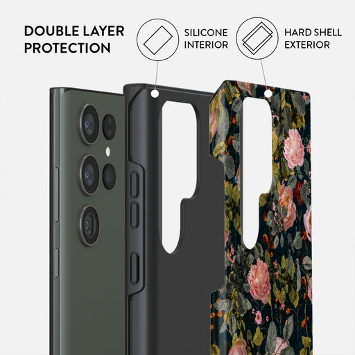 Bloomy Garden - Vintage Samsung Galaxy S23 Ultra Case 6