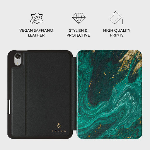 Emerald Pool - Elegant iPad Mini 8.3 (A17 Pro/6th Gen) Case 3